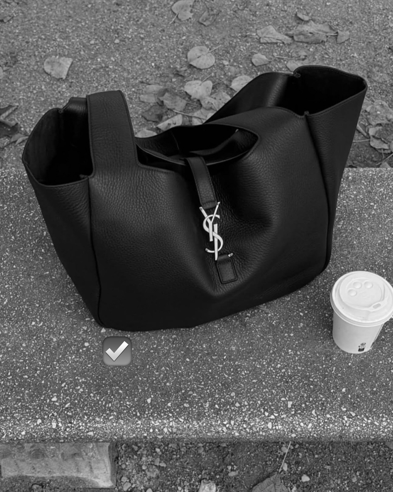 생 로랑 YSL 테디 토트백