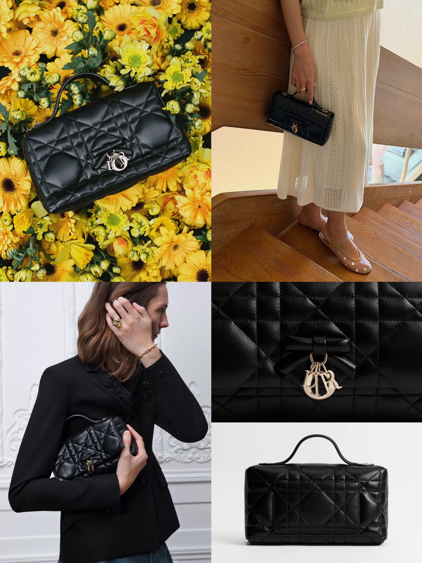 디올 마이 디올(My Dior) 탑 핸들 백