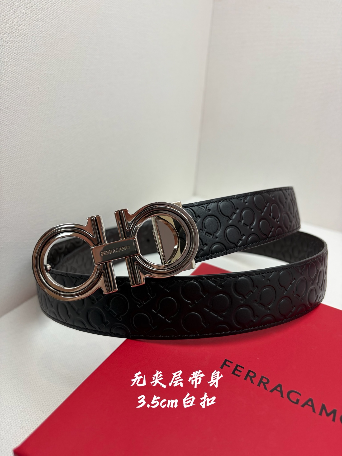 살바토레 페라가모 더블 간치니 리버서블 벨트