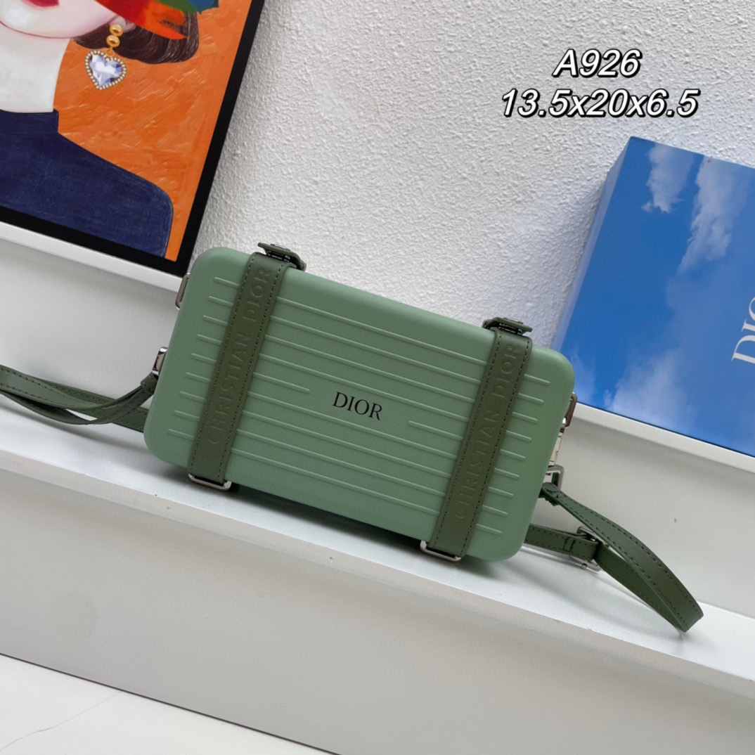 디올 디올 x 리모와 퍼스널 클러치 크로스바디 미니 케이스 백