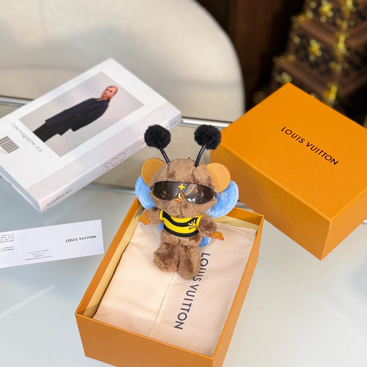 루이 비통 루이 베어 비(Louis Bear Bee) 백 참/백 장식 M03573