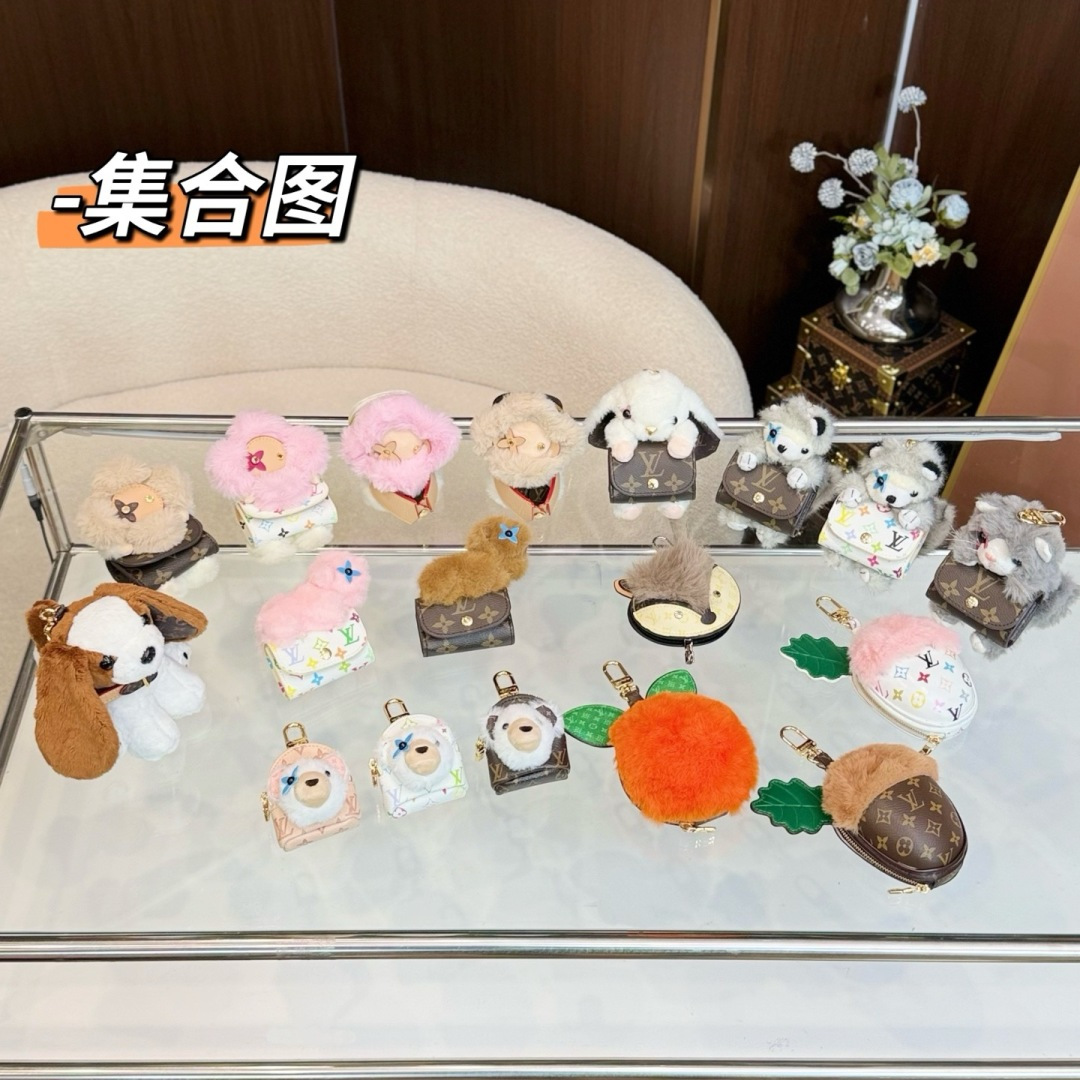 루이비통 모노그램 미니 백 참·키홀더 컬렉션(동물/과일 모티프)