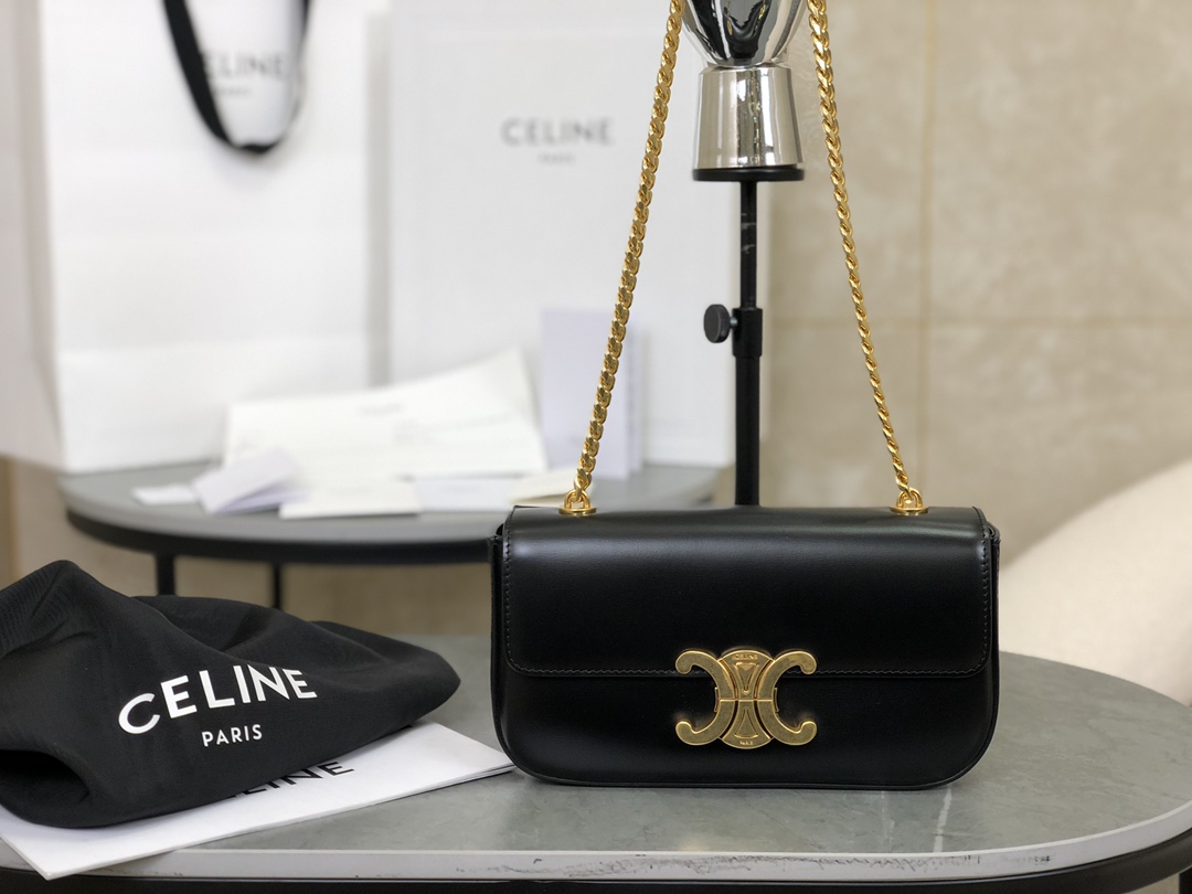 셀린느 트리옹프 체인 숄더백