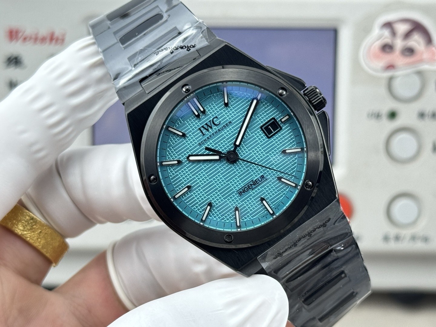 IWC 샤프하우젠 인제니어 오토매틱 40 블루 다이얼 (IW328904 계열)
