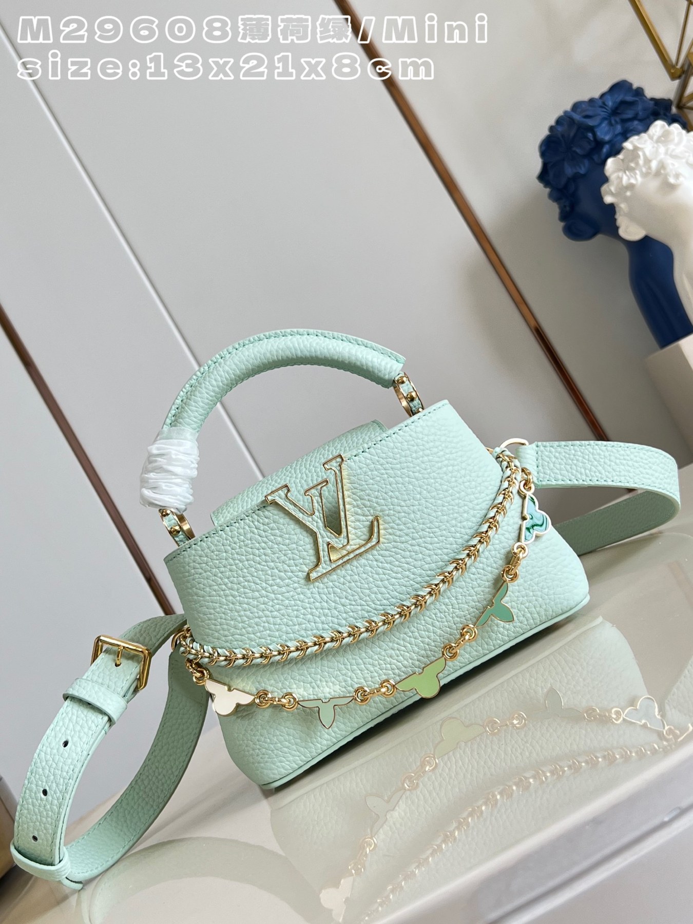 루이 비통 카푸신스 미니 플라워그램 M29608