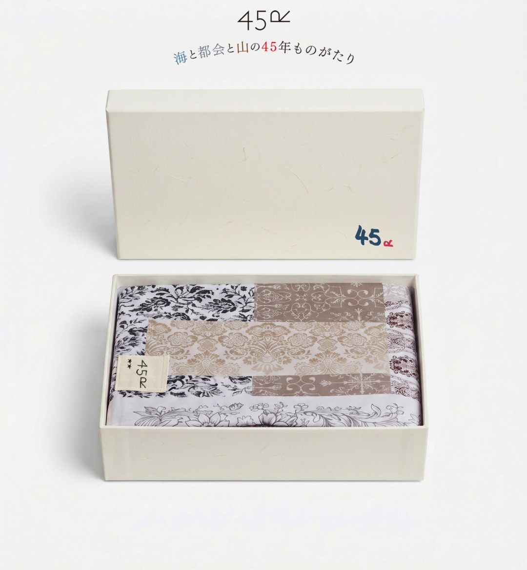 45R 45주년 기념 식물 토템 프린트 워싱 코튼 침구 4종 세트