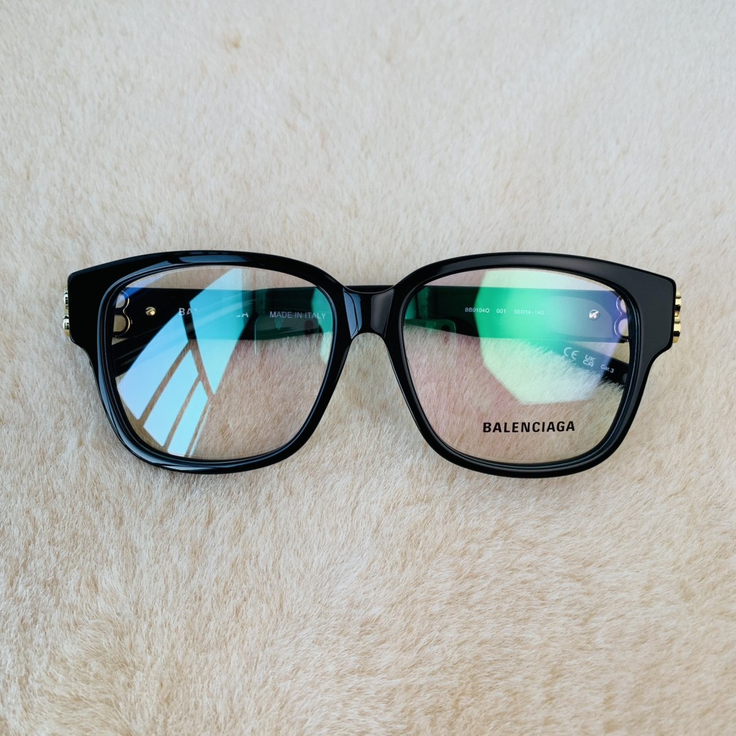 발렌시아가 BB0100O 001 스퀘어 옵티컬 안경