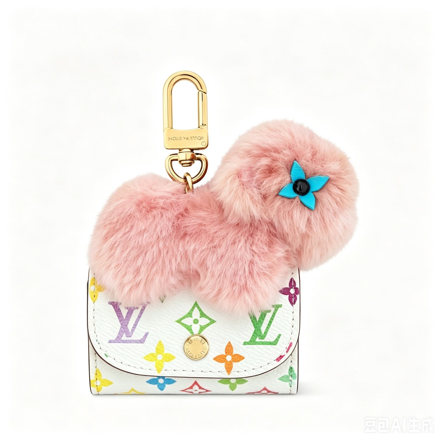 루이 비통 CUTE CAPYBARA 카피바라 이어폰 파우치 백 참 M02956