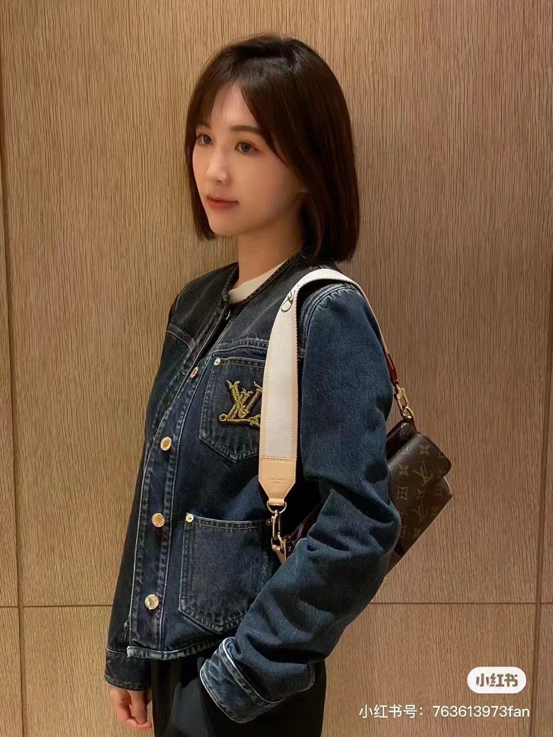 루이비통 비바시테 GM 모노그램 숄더백