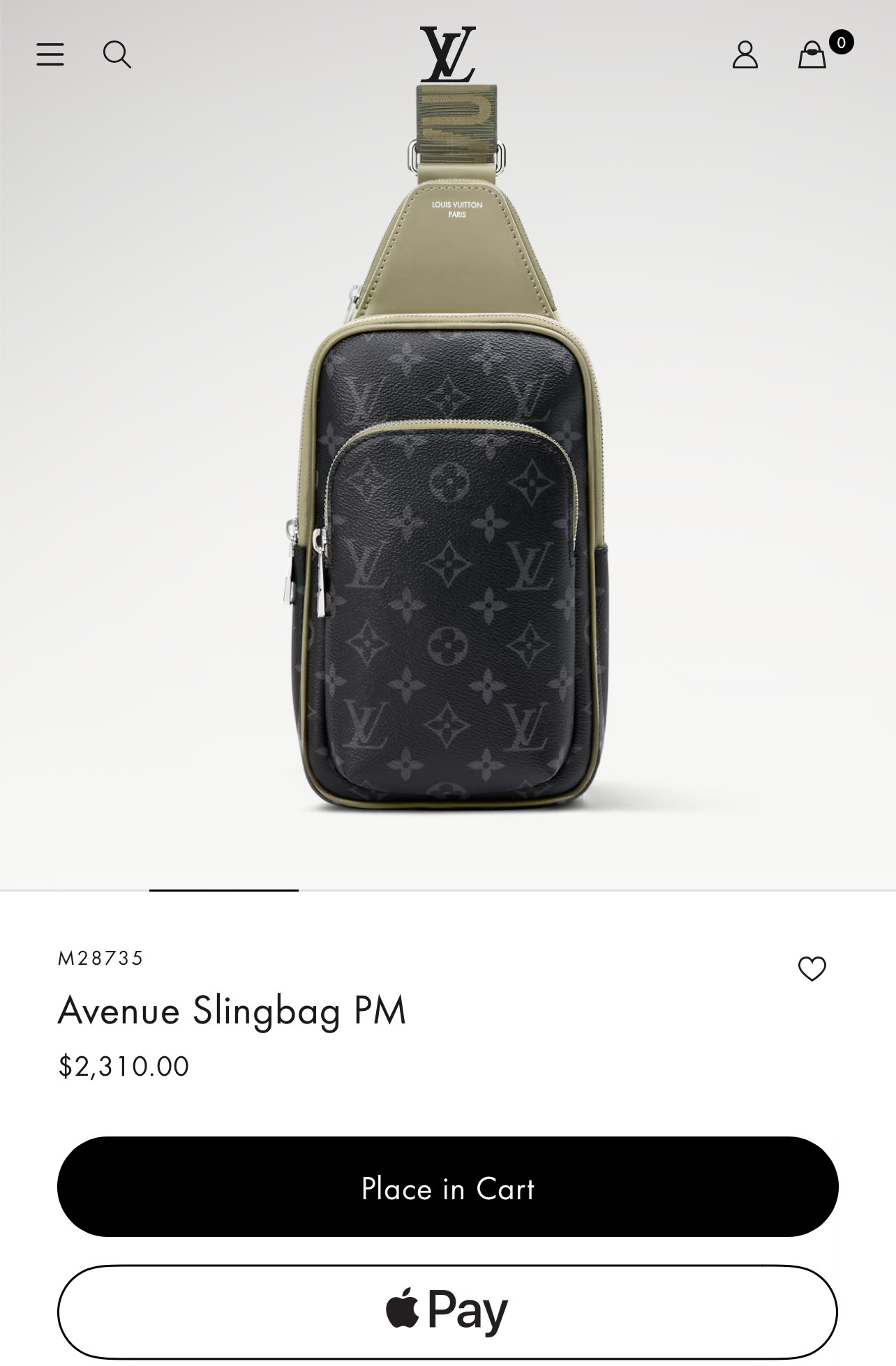루이 비통 애비뉴 슬링백 PM(M28735)