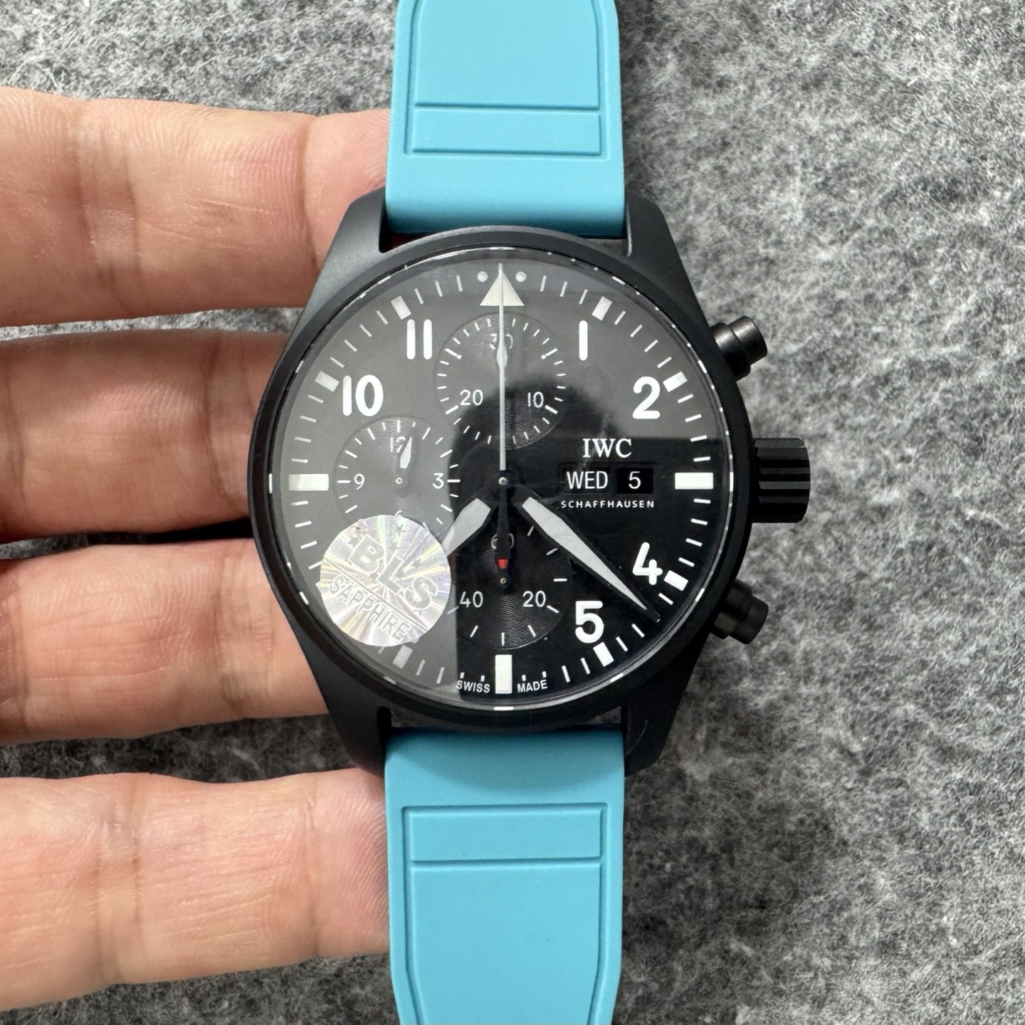 IWC 파일럿 워치 크로노그래프 41 탑건