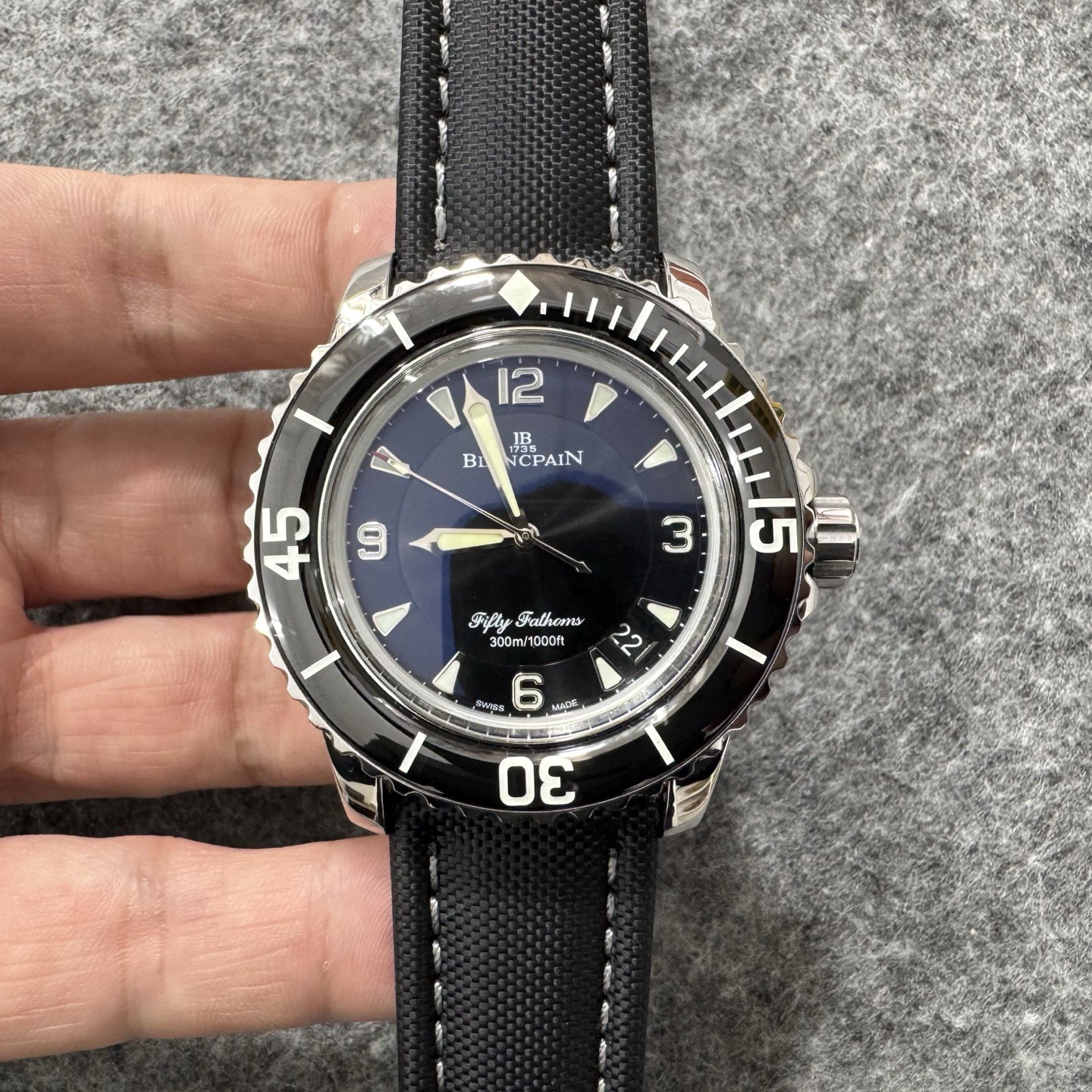 블랑팡 피프티 패덤즈 오토매틱 45mm