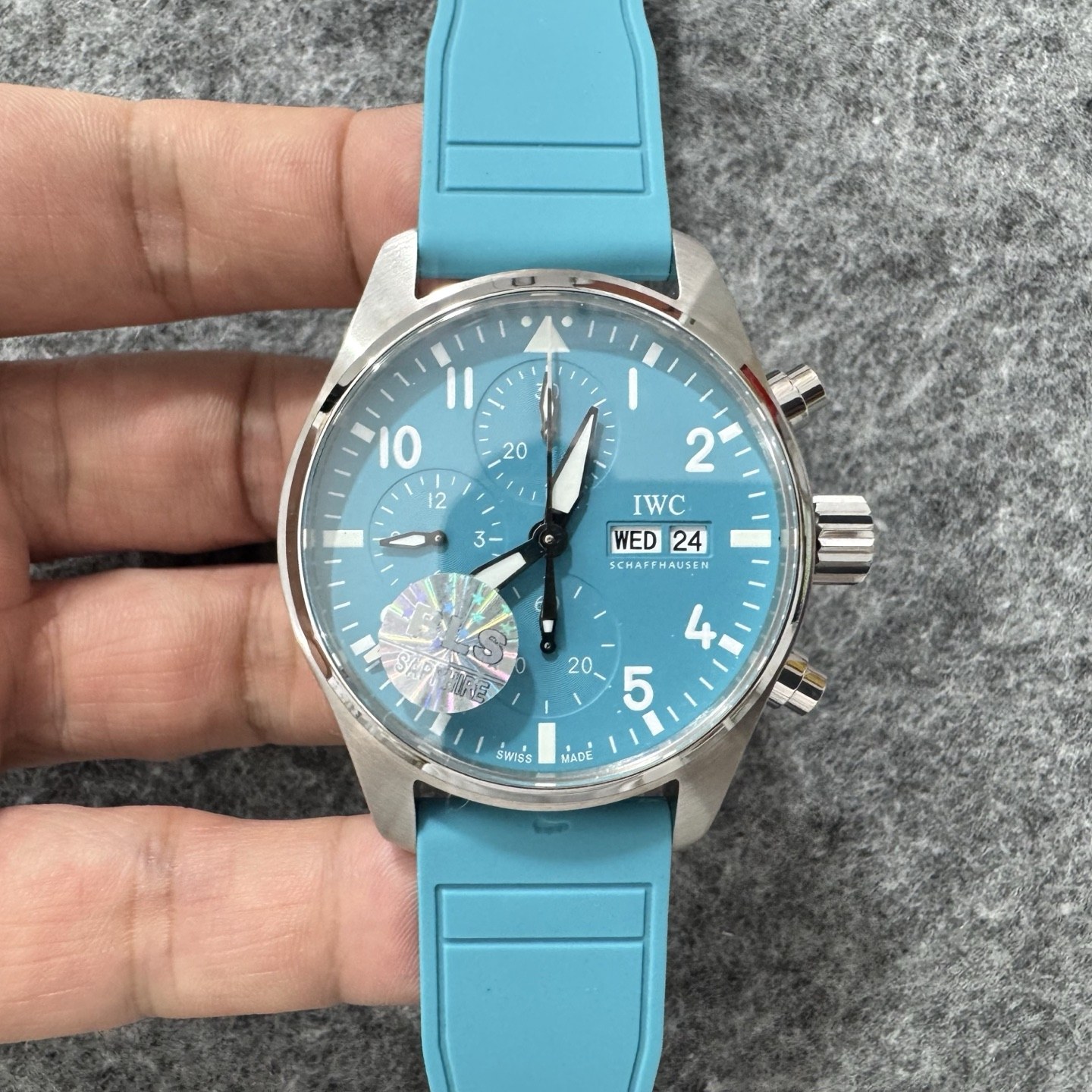 IWC 샤프하우젠 파일럿 워치 크로노그래프 41