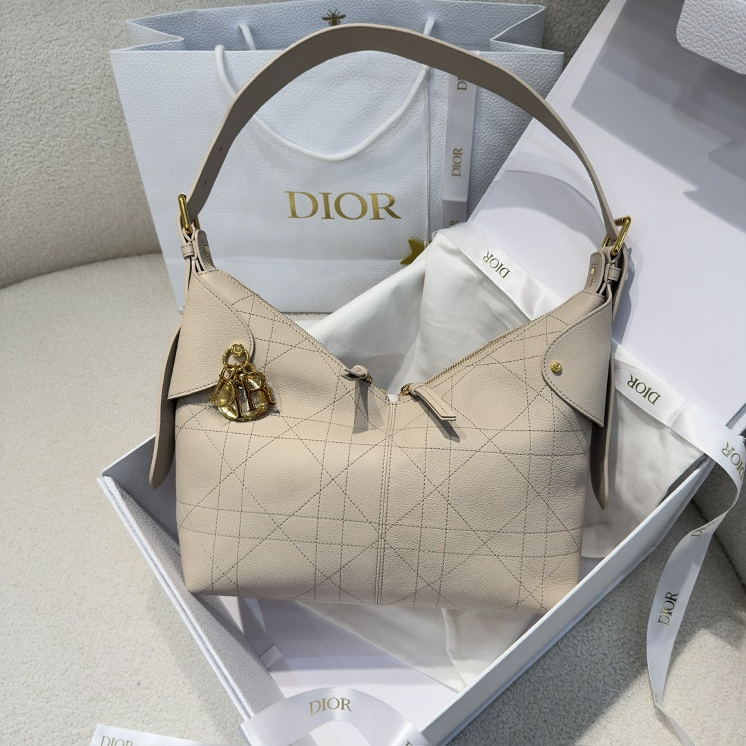 디올 Dior Voyageur 미디엄 호보 숄더백