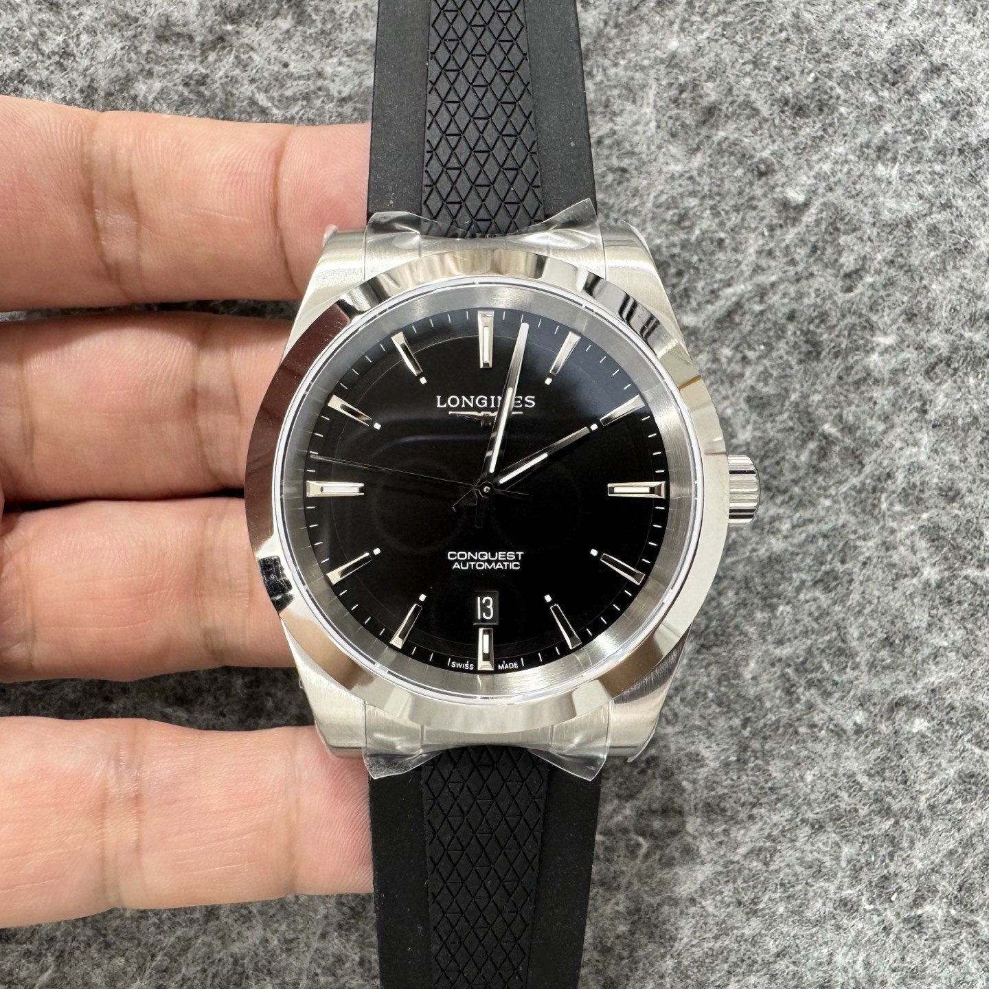 론진 컨퀘스트 오토매틱 41mm