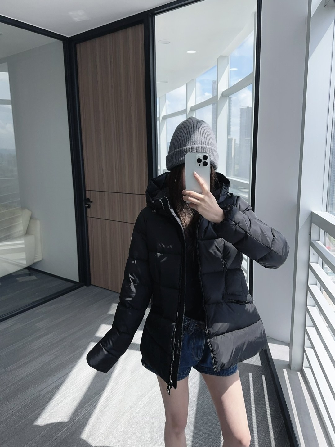 몽클레르 바디(Bady) 후드 다운 패딩 재킷