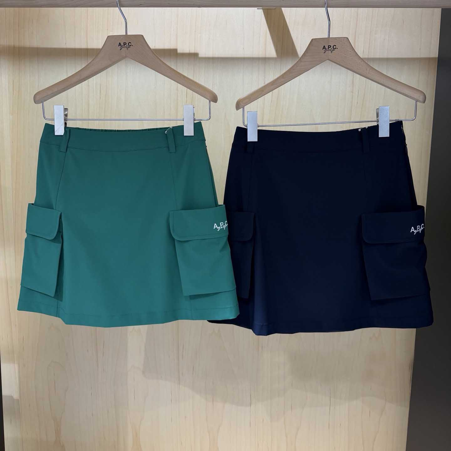 아페쎄(A.P.C.) 여성 골프 카고 포켓 미니 스커트