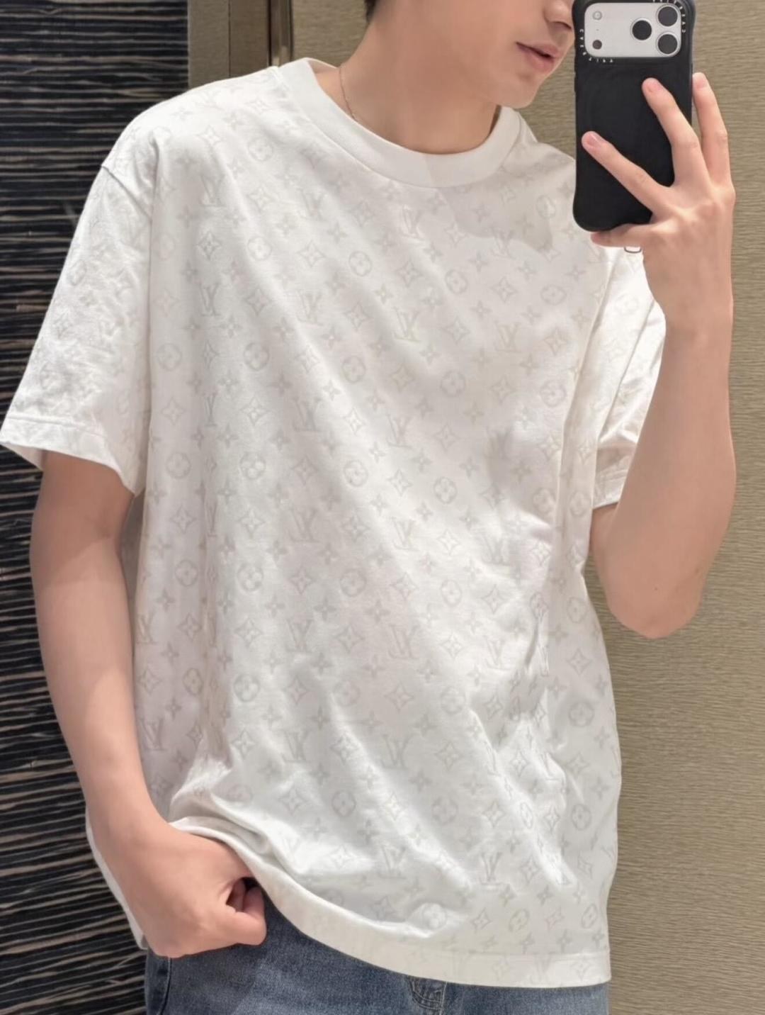 루이비통 모노그램 올오버 반소매 티셔츠