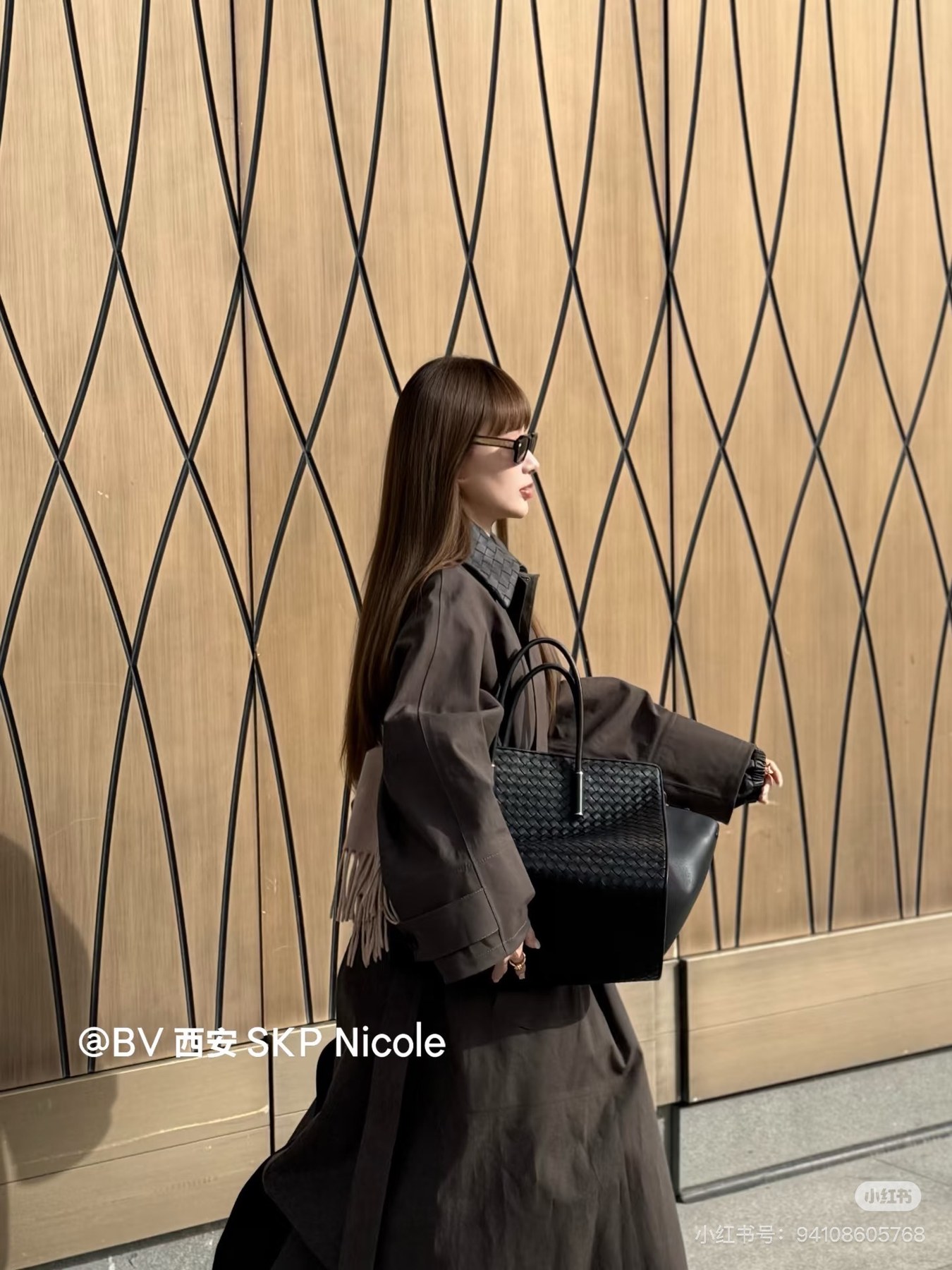 보테가 베네타 피나코테카 라지 인트레치아토 토트백