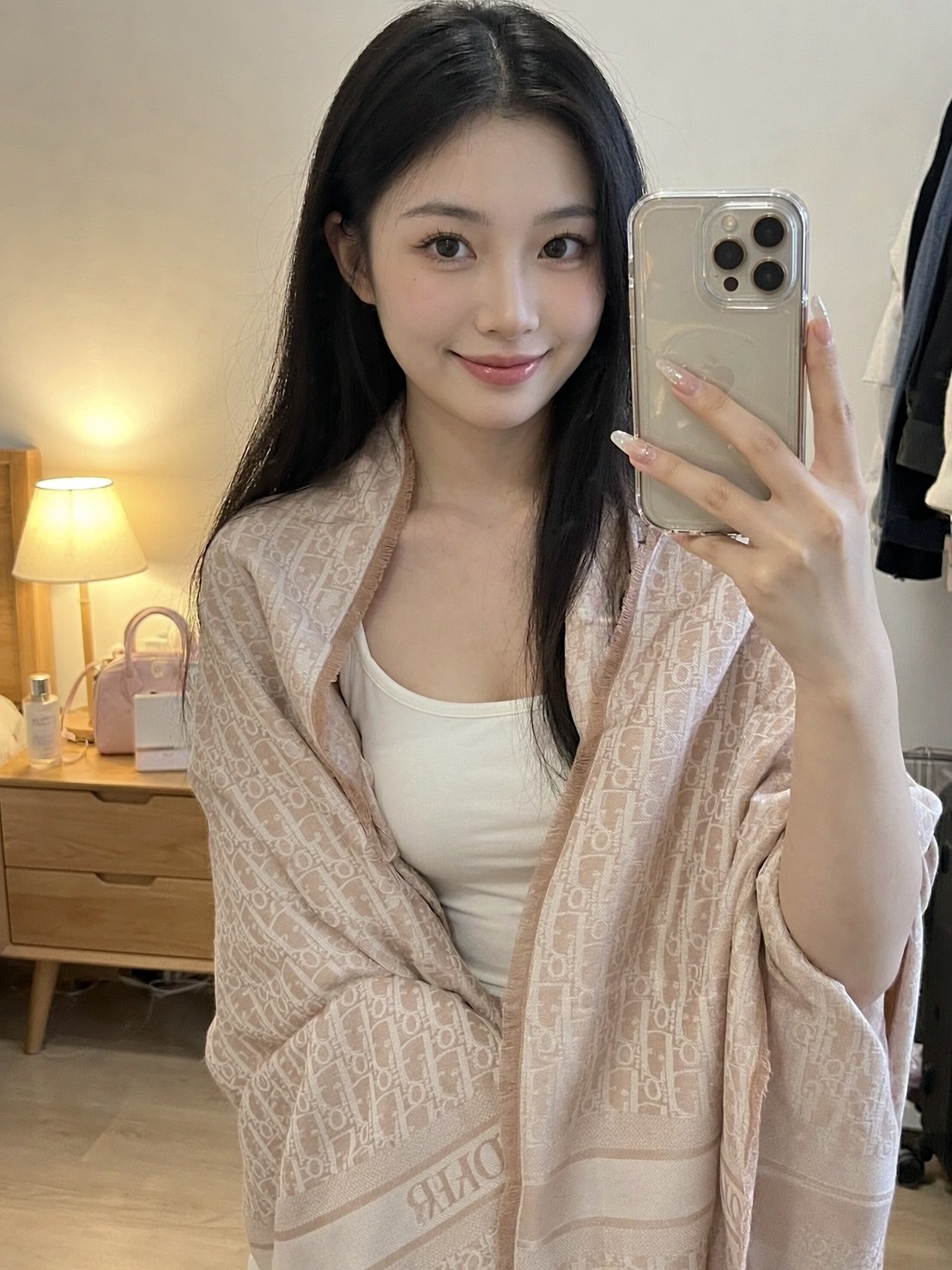 디올 디올 오블리크 140 스퀘어 스카프