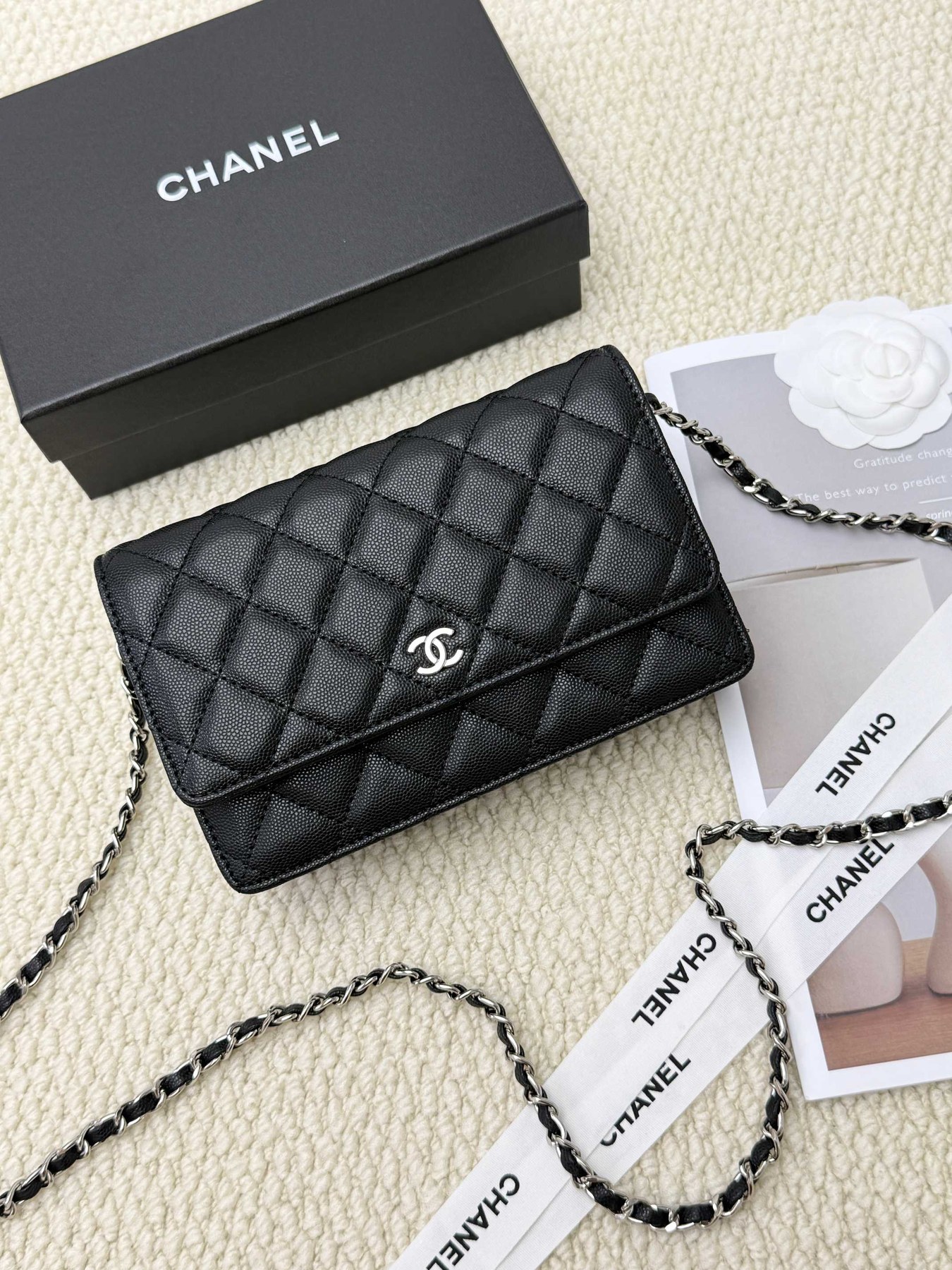 샤넬 클래식 퀼팅 체인 월렛(WOC)